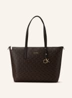 Calvin Klein Shopper, Farbe: HELLBRAUN/ DUNKELBRAUN (Bild 1)