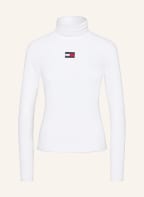 TOMMY JEANS Rollkragenshirt, Farbe: WEISS (Bild 1)