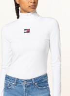 TOMMY JEANS Rollkragenshirt, Farbe: WEISS (Bild 1)