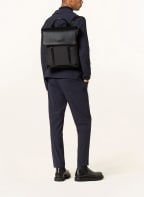 AIGNER Rucksack TORINO mit Laptop-Fach, Farbe: SCHWARZ/ DUNKELGRAU (Bild 1)