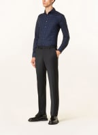 OLYMP Hemd No. Six super slim , Farbe: DUNKELBLAU/ SCHWARZ (Bild 1)