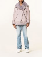 Acne Studios Lederjacke, Farbe: HELLLILA (Bild 1)