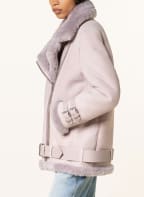 Acne Studios Lederjacke, Farbe: HELLLILA (Bild 1)