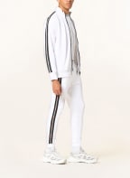 CARLO COLUCCI Sweatpants mit Galonstreifen, Farbe: WEISS (Bild 1)