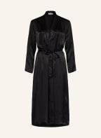 darling harbour Women's dressing gown, Color: BLACK (Image 1)