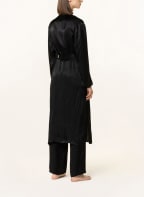 darling harbour Women's dressing gown, Color: BLACK (Image 1)