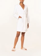 darling harbour Women’s bathrobe with hood, Color: ECRU (Image 1)