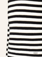 Pepe Jeans Pullover mit Glitzergarn , Farbe: SCHWARZ/ WEISS/ GOLD (Bild 1)