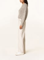 CAMBIO Wide leg trousers , Color: CREAM (Image 1)
