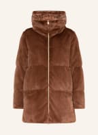 HERNO Daunenjacke mit Kunstpelz, Farbe: BRAUN (Bild 1)
