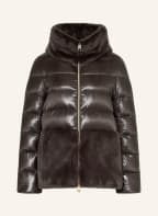HERNO Daunenjacke mit Kunstpelz , Farbe: BRAUN (Bild 1)