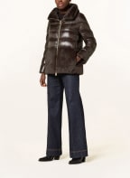 HERNO Daunenjacke mit Kunstpelz , Farbe: BRAUN (Bild 1)