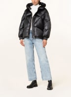 DUNO Oversized-Daunenjacke, Farbe: SCHWARZ (Bild 1)