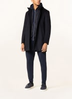 JOOP! Coat MAICO with detachable trim, Color: DARK BLUE (Image 1)