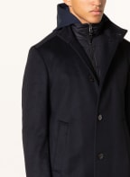 JOOP! Coat MAICO with detachable trim, Color: DARK BLUE (Image 1)
