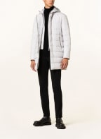 HERNO LAMINAR Down jacket with removable hood, Color: LIGHT GRAY (Image 1)