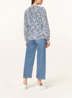 ESPRIT Blusenshirt, Farbe: BLAUGRAU/ ALTROSA/ HELLGRÜN (Bild 1)