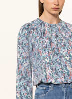 ESPRIT Blusenshirt, Farbe: BLAUGRAU/ ALTROSA/ HELLGRÜN (Bild 1)