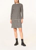 Ana Alcazar Jerseykleid, Farbe: SCHWARZ/ HELLGRAU (Bild 1)