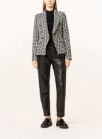 SLY 010 Tweed-Blazer ARIA, Farbe: WEISS/ SCHWARZ (Bild 1)