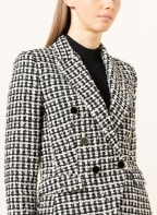 SLY 010 Tweed-Blazer ARIA, Farbe: WEISS/ SCHWARZ (Bild 1)