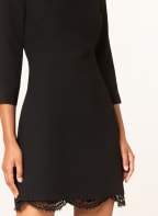 SLY 010 Etuikleid EMERIE mit 3/4-Arm und Spitze , Farbe: SCHWARZ (Bild 1)