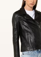MILESTONE Lederjacke CAREN, Farbe: SCHWARZ (Bild 1)