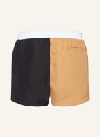 BOSS Badeshorts BORO, Farbe: SCHWARZ/ BRAUN/ WEISS (Bild 1)