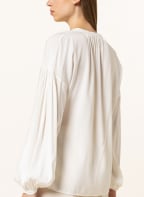 (THE MERCER) N.Y. Seidenbluse, Farbe: WEISS (Bild 1)