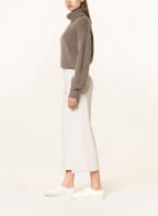 SEDUCTIVE 7/8 pants IRMA in jogger style, Color: CREAM (Image 1)