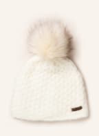 norton Beanie with faux fur, Color: WHITE (Image 1)