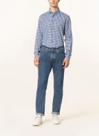 FIL NOIR Flanellhemd Shaped Fit , Farbe: BLAU/ HELLBLAU/ WEISS (Bild 1)