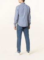 FIL NOIR Flanellhemd Shaped Fit , Farbe: BLAU/ HELLBLAU/ WEISS (Bild 1)
