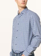 FIL NOIR Flanellhemd Shaped Fit , Farbe: BLAU/ HELLBLAU/ WEISS (Bild 1)