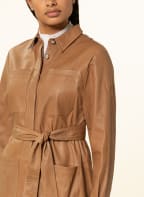 handstich Leder-Overjacket, Farbe: COGNAC (Bild 1)