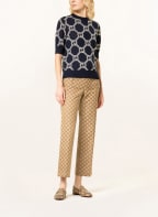 GUCCI Kurzarm-Pullover, Farbe: DUNKELBLAU (Bild 1)