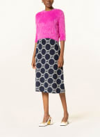GUCCI Knit skirt , Color: 4492 BLUE/IVORY (Image 1)