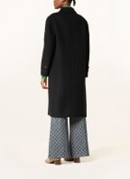 GUCCI Wollmantel zum Wenden, Farbe: 1189 BLACK/GREY (Bild 1)