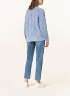 BOSS Pullover FAVANIA, Farbe: LILA/ PETROL/ WEISS (Bild 1)