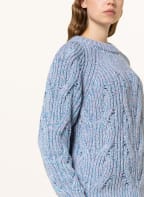 BOSS Pullover FAVANIA, Farbe: LILA/ PETROL/ WEISS (Bild 1)