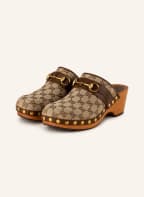 GUCCI Clogs, Farbe: CREME/ BEIGE/ BRAUN (Bild 1)