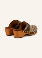 GUCCI Clogs, Farbe: CREME/ BEIGE/ BRAUN (Bild 1)
