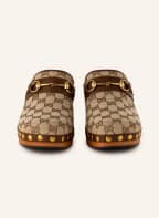 GUCCI Clogs, Farbe: CREME/ BEIGE/ BRAUN (Bild 1)