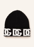 DOLCE & GABBANA Cashmere hat, Color: BLACK/ WHITE (Image 1)