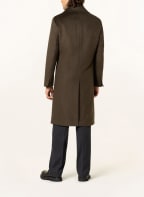 TIGER OF SWEDEN Wool coat JEEAN, Color: DARK BROWN (Image 1)