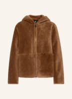 LUISA CERANO Teddyfell-Jacke, Farbe: BRAUN (Bild 1)