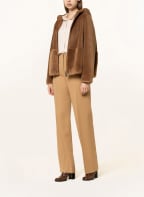LUISA CERANO Teddyfell-Jacke, Farbe: BRAUN (Bild 1)