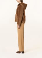 LUISA CERANO Teddyfell-Jacke, Farbe: BRAUN (Bild 1)