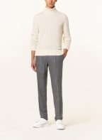 BOSS Rollkragenpullover LORENZO mit Cashmere und Seide, Farbe: CREME (Bild 1)