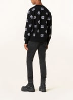 DOLCE & GABBANA Sweater , Color: DARK BLUE/ WHITE (Image 1)